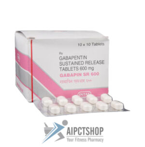 Gabapin SR (Neurontin SR)600 Mg - 100 tablet