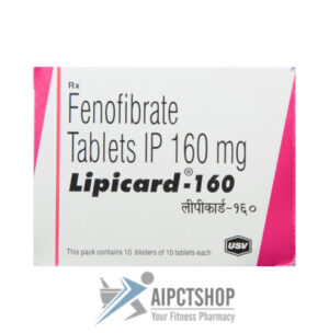 Lipicard (TRICOR)160MG - 100 tablet