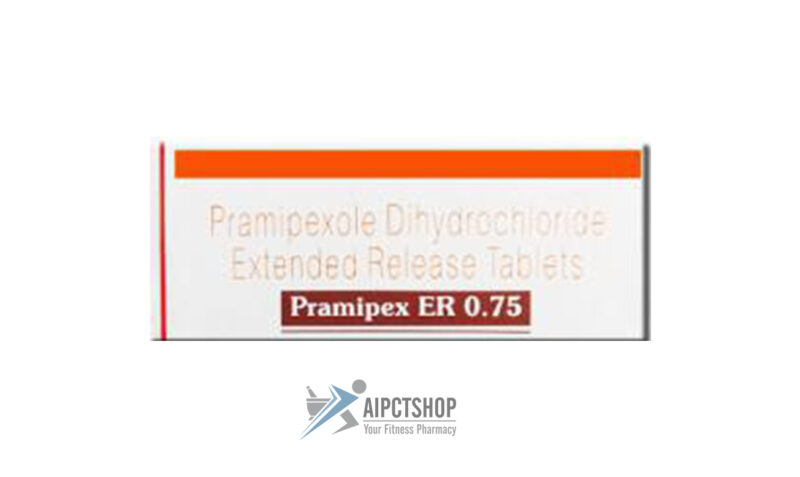 Pramipex ER (Pramipexole ER)0.75mg Mirapex - 30 tablet