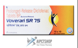 Voveran SR (Voltaren SR) 75mg - 100 tablet